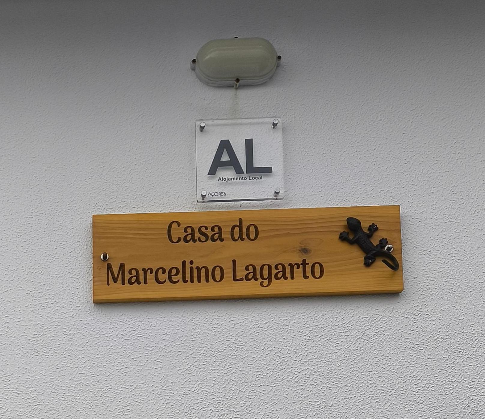 Casa Do Marcelino Lagarto Villa São Roque do Pico Exteriör bild